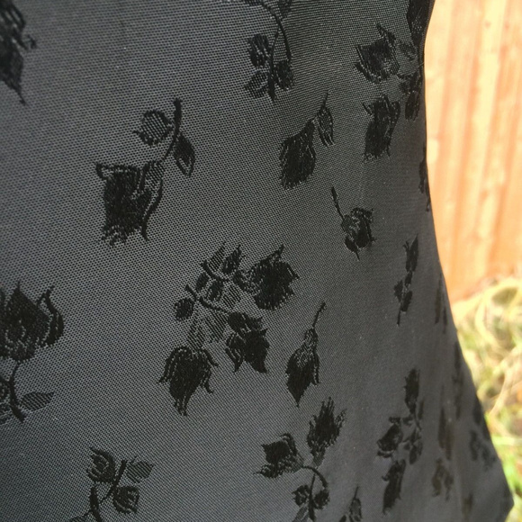 Vintage Donna Ricco Black sleeveless top/vest-12us - Picture 4 of 8